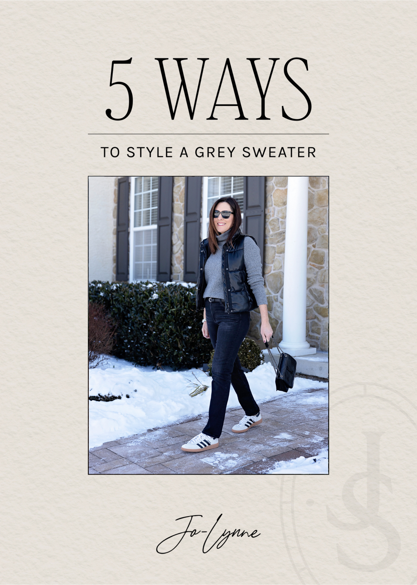 Then & Now: 5 Methods to Fashion a Gray Sweater